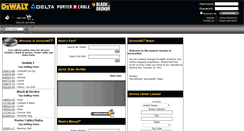 Desktop Screenshot of documents.dewalt.com